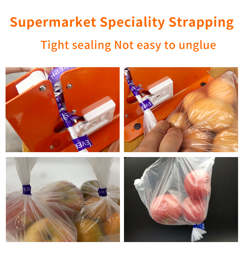 Bag Neck Sealer,Bag Sealer Tape Dispenser - 8