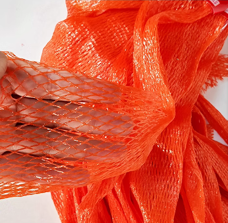 Knitted Tubular Net Bag For Orange,Lemon Packing - 4