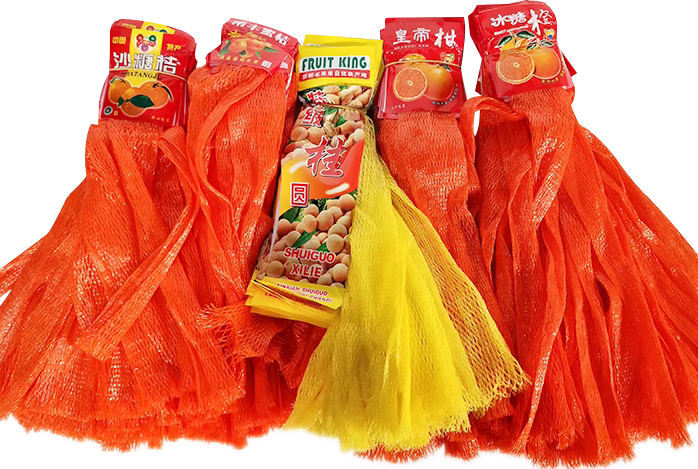 Knitted Tubular Net Bag For Orange,Lemon Packing - 5