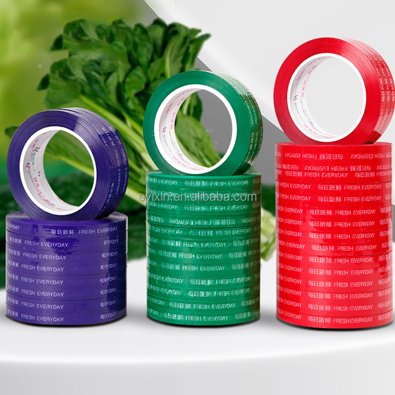 Bag Neck Sealer Tape,Vegetable Binding Adhesive Tape - 4